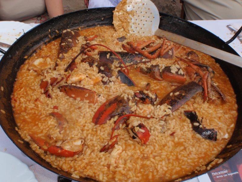 Receta de arroz con bogavante