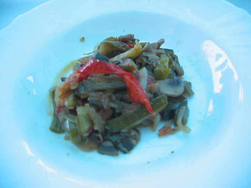 Receta de wok de verduras