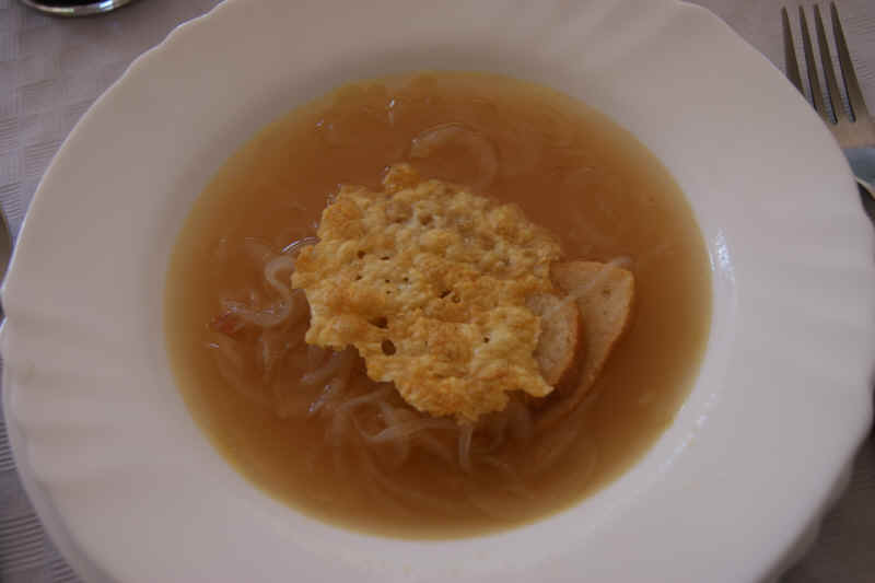 Receta de sopa de cebolla