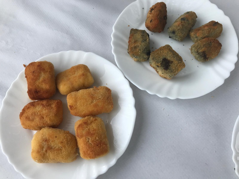 Receta de croquetas de calamares en su tinta Receta de croquetas de calamares en su tinta