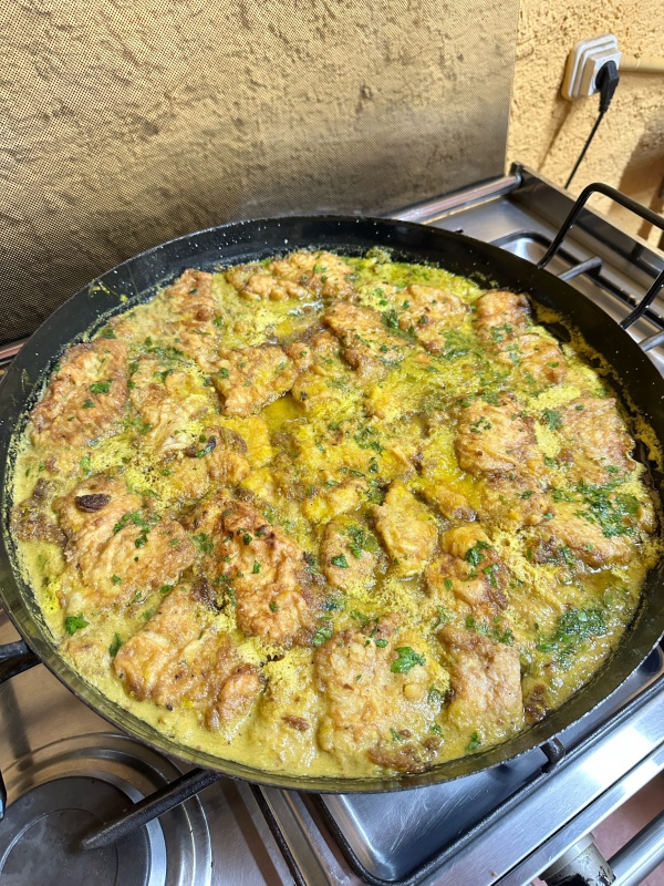 Merluza en salsa