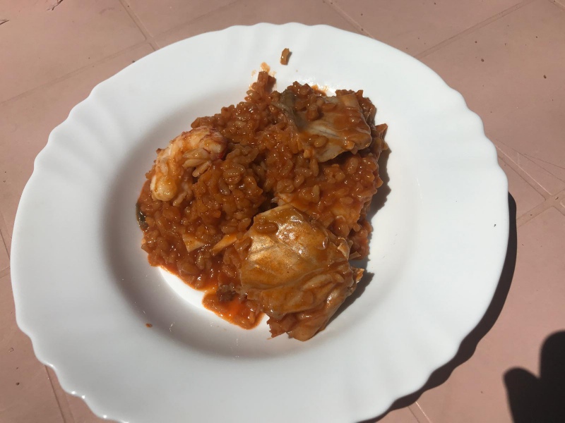 Receta de caldero del Mar Menor