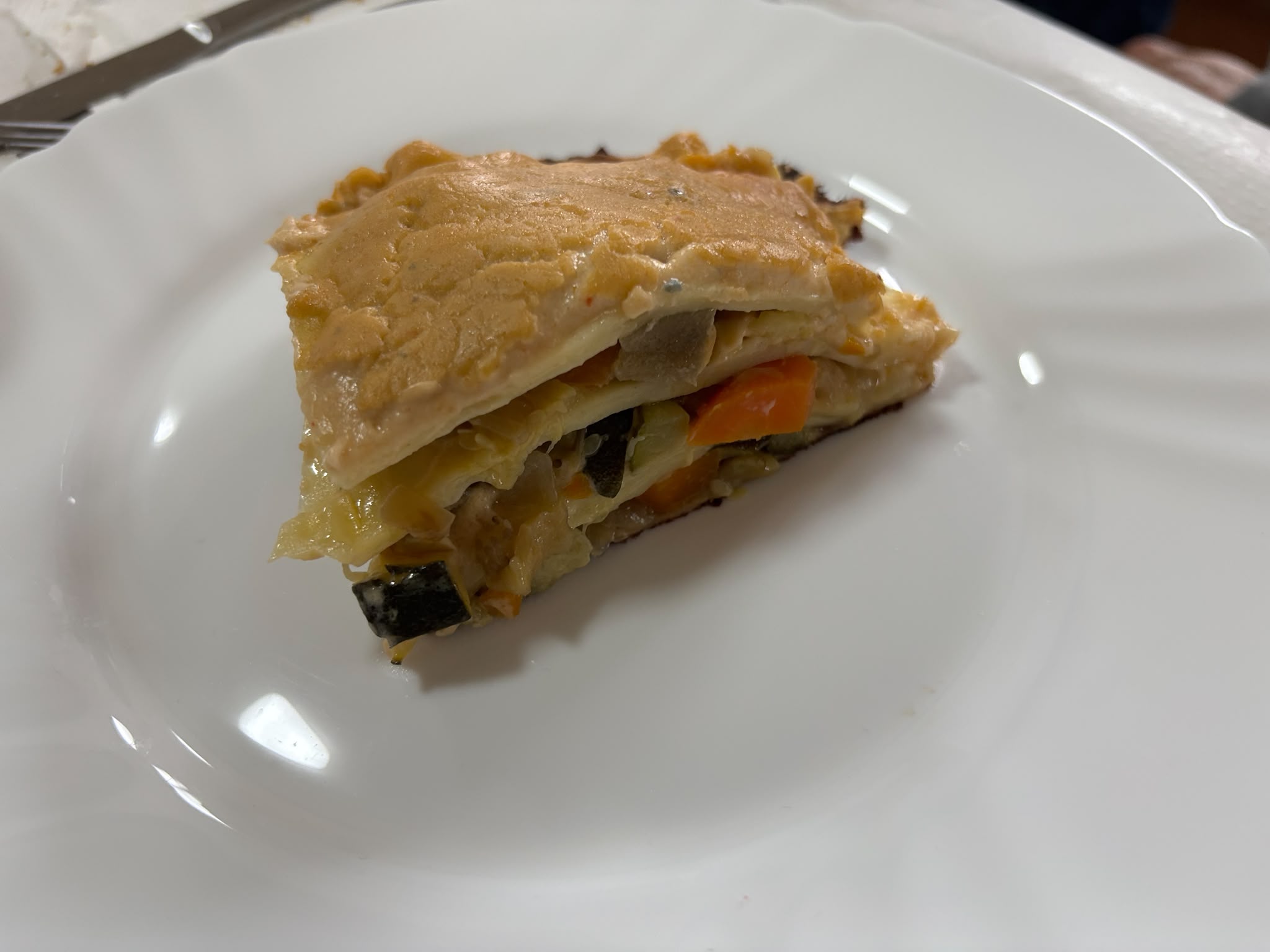 Lasaña de verduras