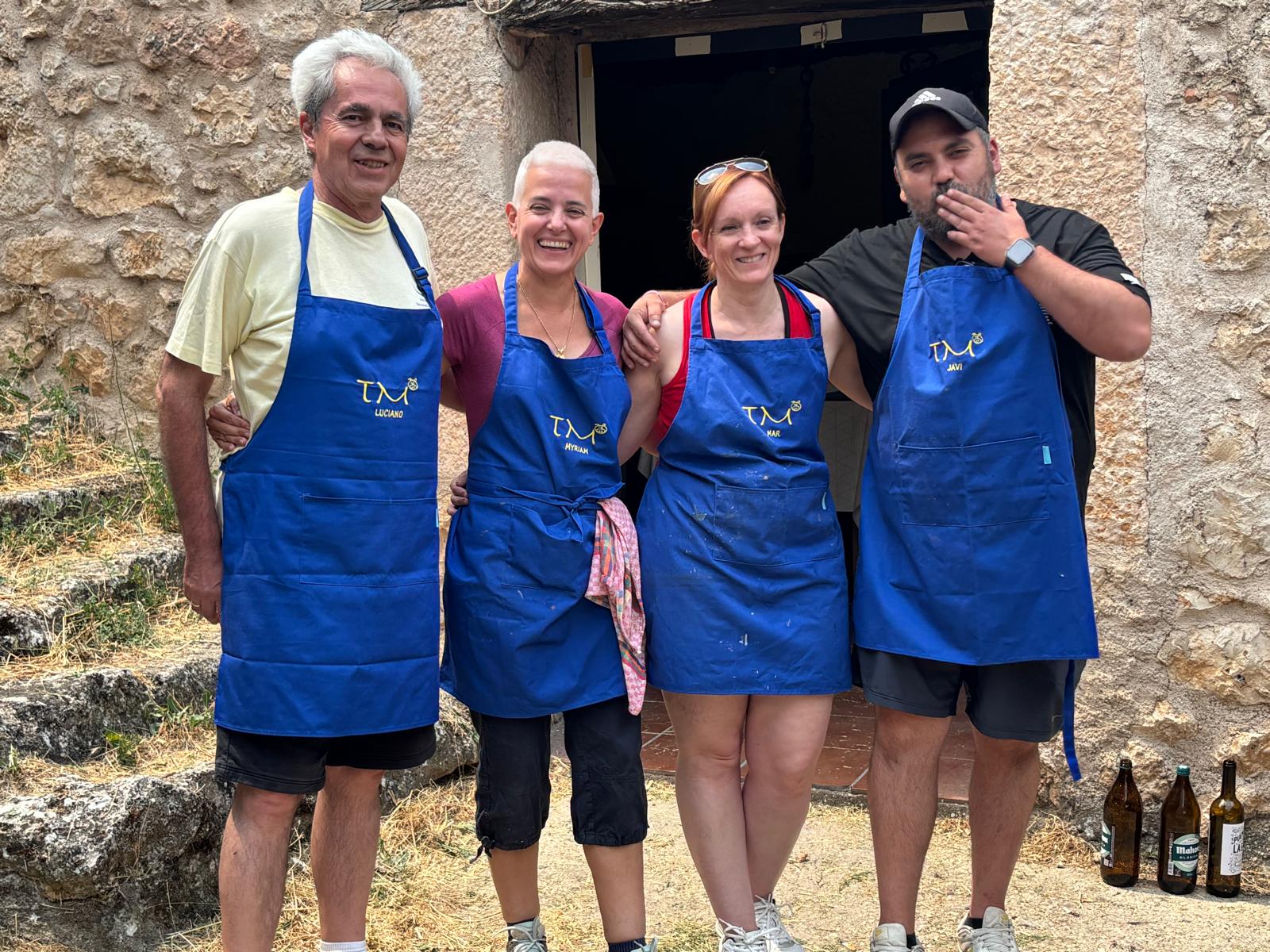 Los cocineros de la 73